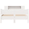 vidaXL Bed Frame without Mattress White 120x200 cm Solid Wood Pine