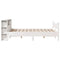 vidaXL Bed Frame without Mattress White 120x200 cm Solid Wood Pine