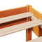 vidaXL Bed Frame without Mattress Wax Brown 120x190 cm Small Double Solid Wood Pine