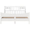 vidaXL Bed Frame without Mattress White 180x200 cm Super King Solid Wood Pine