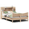 vidaXL Bed Frame without Mattress 160x200 cm Solid Wood Pine