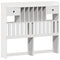 vidaXL Bed Frame without Mattress White 135x190 cm Double Solid Wood Pine