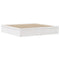 vidaXL Bed Frame without Mattress White 200x200 cm Solid Wood Pine