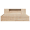 vidaXL Bed Frame without Mattress 180x200 cm Super King Solid Wood Pine