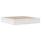 vidaXL Bed Frame without Mattress White 180x200 cm Super King Solid Wood Pine