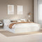 vidaXL Bed Frame without Mattress White 180x200 cm Super King Solid Wood Pine
