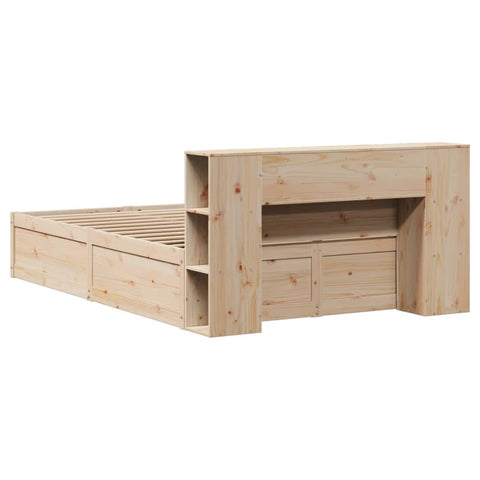 vidaXL Bed Frame without Mattress 160x200 cm Solid Wood Pine
