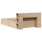 vidaXL Bed Frame without Mattress 150x200 cm King Size Solid Wood Pine
