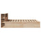 vidaXL Bed Frame without Mattress 140x200 cm Solid Wood Pine