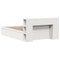 vidaXL Bed Frame without Mattress White 140x200 cm Solid Wood Pine
