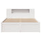 vidaXL Bed Frame without Mattress White 120x200 cm Solid Wood Pine