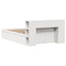 vidaXL Bed Frame without Mattress White 120x200 cm Solid Wood Pine