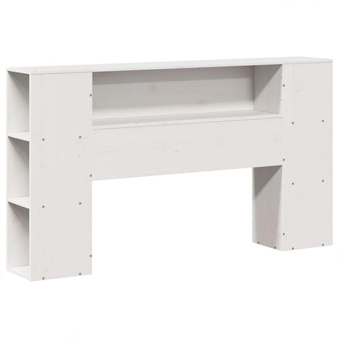 vidaXL Bed Frame without Mattress White 120x200 cm Solid Wood Pine