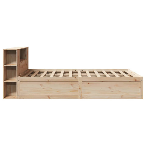 vidaXL Bed Frame without Mattress 140x190 cm Solid Wood Pine