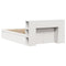 vidaXL Bed Frame without Mattress White 120x190 cm Small Double Solid Wood Pine