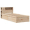 vidaXL Bed Frame without Mattress 90x200 cm Solid Wood Pine