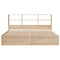 vidaXL Bed Frame without Mattress 180x200 cm Super King Solid Wood Pine