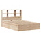 vidaXL Bed Frame without Mattress 140x200 cm Solid Wood Pine