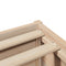 vidaXL Bed Frame without Mattress 140x200 cm Solid Wood Pine