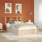 vidaXL Bed Frame without Mattress 140x200 cm Solid Wood Pine