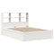 vidaXL Bed Frame without Mattress White 140x200 cm Solid Wood Pine