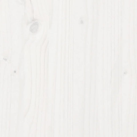 vidaXL Bed Frame without Mattress White 140x200 cm Solid Wood Pine