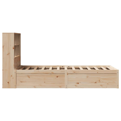vidaXL Bed Frame without Mattress 90x200 cm Solid Wood Pine