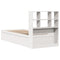 vidaXL Bed Frame without Mattress White 90x200 cm Solid Wood Pine