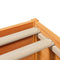 vidaXL Bed Frame without Mattress Wax Brown 75x190 cm Small Single Solid Wood Pine