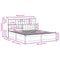 vidaXL Bed Frame without Mattress White 180x200 cm Super King Solid Wood Pine