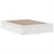 vidaXL Bed Frame without Mattress White 140x200 cm Solid Wood Pine