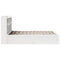 vidaXL Bed Frame without Mattress White 140x200 cm Solid Wood Pine