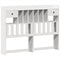 vidaXL Bed Frame without Mattress White 140x200 cm Solid Wood Pine