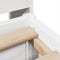 vidaXL Bed Frame without Mattress White 140x200 cm Solid Wood Pine