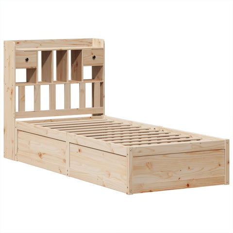 vidaXL Bed Frame without Mattress 90x200 cm Solid Wood Pine