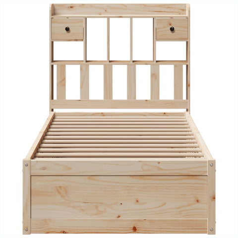 vidaXL Bed Frame without Mattress 90x200 cm Solid Wood Pine