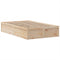 vidaXL Bed Frame without Mattress 135x190 cm Double Solid Wood Pine