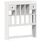 vidaXL Bed Frame without Mattress White 90x190 cm Single Solid Wood Pine