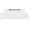 vidaXL Bed Frame without Mattress White 180x200 cm Super King Solid Wood Pine