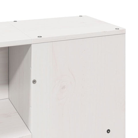 vidaXL Bed Frame without Mattress White 160x200 cm Solid Wood Pine
