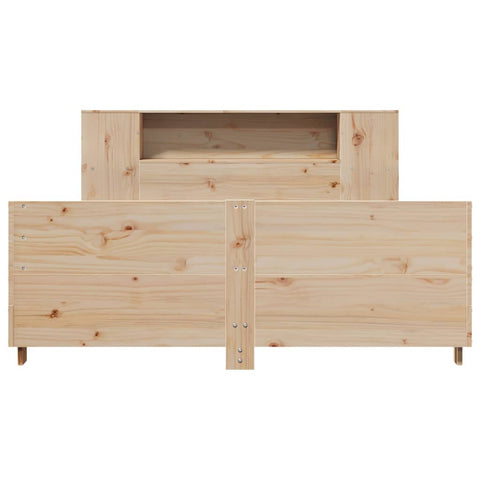 vidaXL Bed Frame without Mattress 140x200 cm Solid Wood Pine