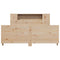 vidaXL Bed Frame without Mattress 140x200 cm Solid Wood Pine