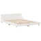 vidaXL Bed Frame without Mattress White 120x200 cm Solid Wood Pine