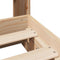 vidaXL Bed Frame without Mattress 100x200 cm Solid Wood Pine