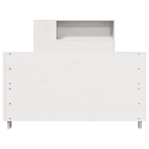 vidaXL Bed Frame without Mattress White 100x200 cm Solid Wood Pine
