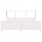 vidaXL Bed Frame without Mattress White 180x200 cm Super King Solid Wood Pine
