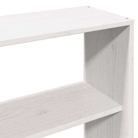 vidaXL Bed Frame without Mattress White 180x200 cm Super King Solid Wood Pine