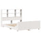 vidaXL Bed Frame without Mattress White 160x200 cm Solid Wood Pine