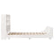 vidaXL Bed Frame without Mattress White 160x200 cm Solid Wood Pine