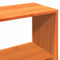 vidaXL Bed Frame without Mattress Wax Brown 160x200 cm Solid Wood Pine